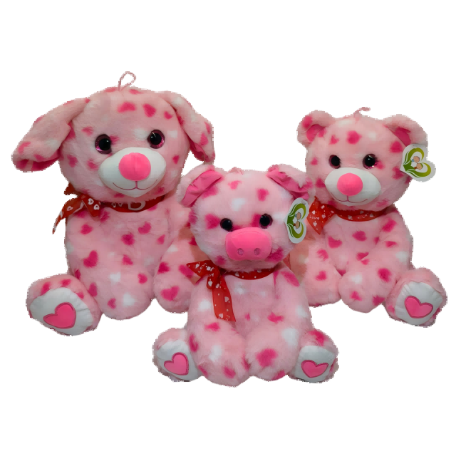 Pig、dog and bear